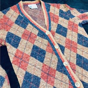 Vintage Cardigan Retro Sweater by Fairfield Brookvalley Size Medium